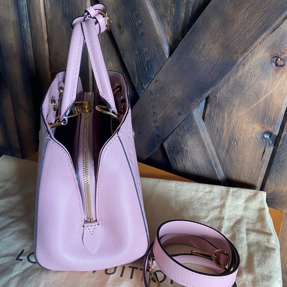 TRADING❤️Louis Vuitton Montaigne BB Rose pink leather crossbody - Picture 12 of 15